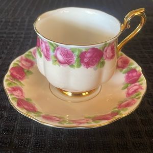 Royal Albert Bone China England Cup and Saucer. No chips or cracks